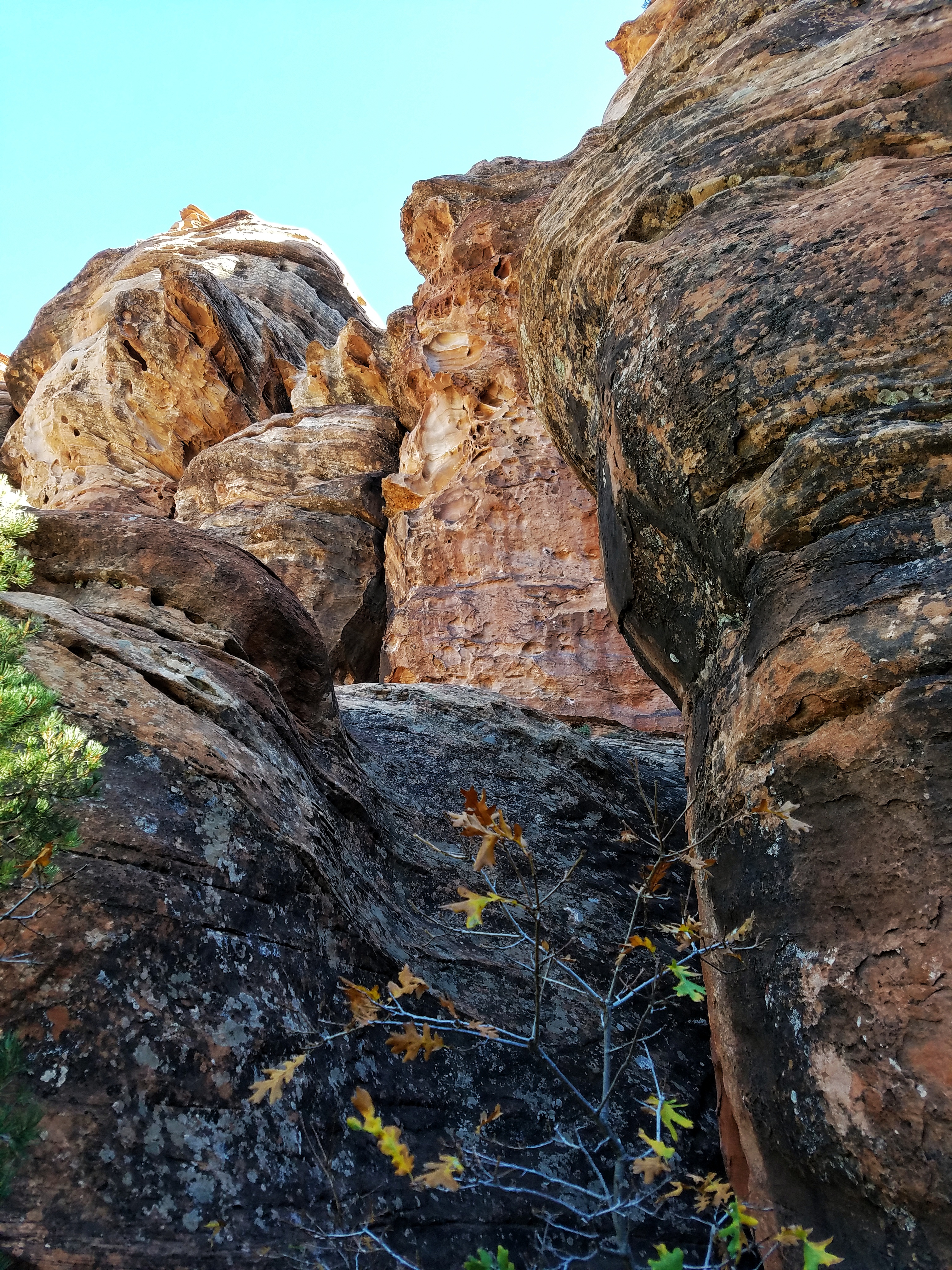 Rock Climb in Lambs Knoll