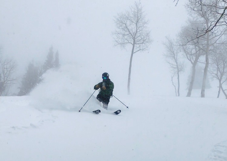 Backcountry Ski Short Swing, Mill D North