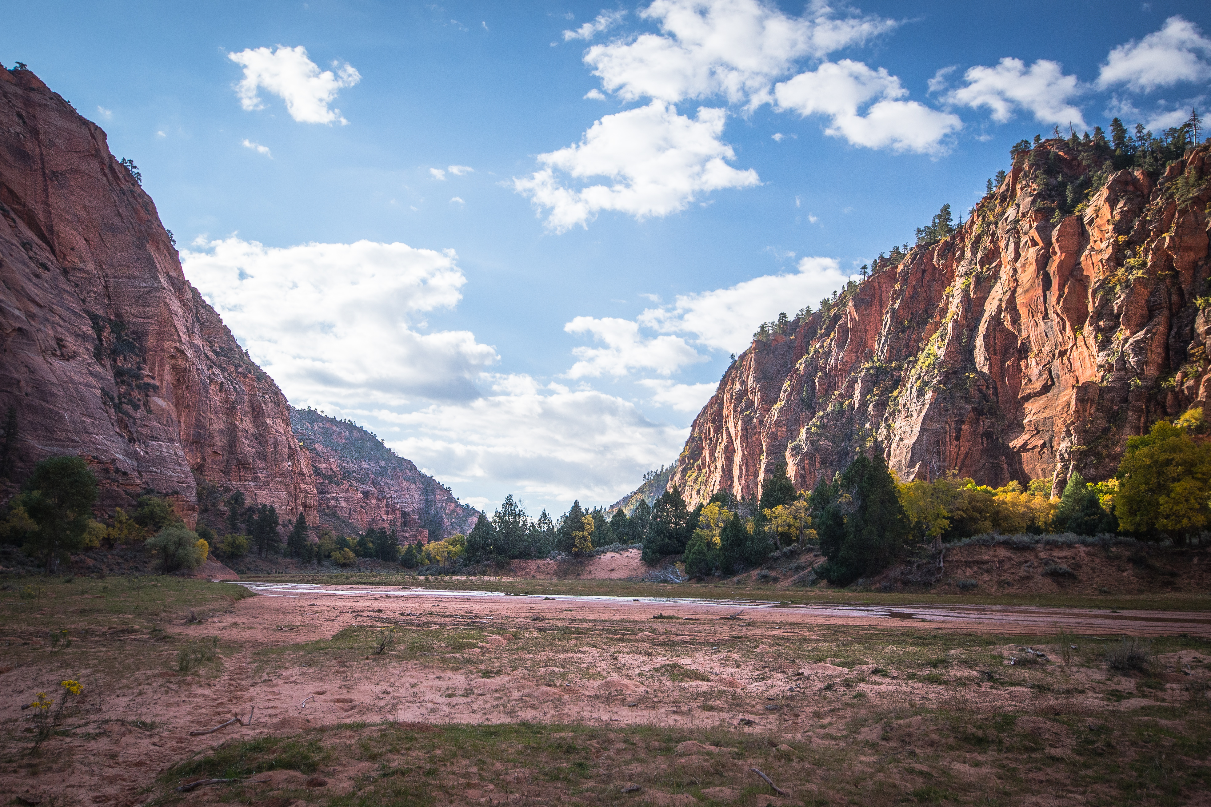 Trans-Zion Trek, Zion NP
