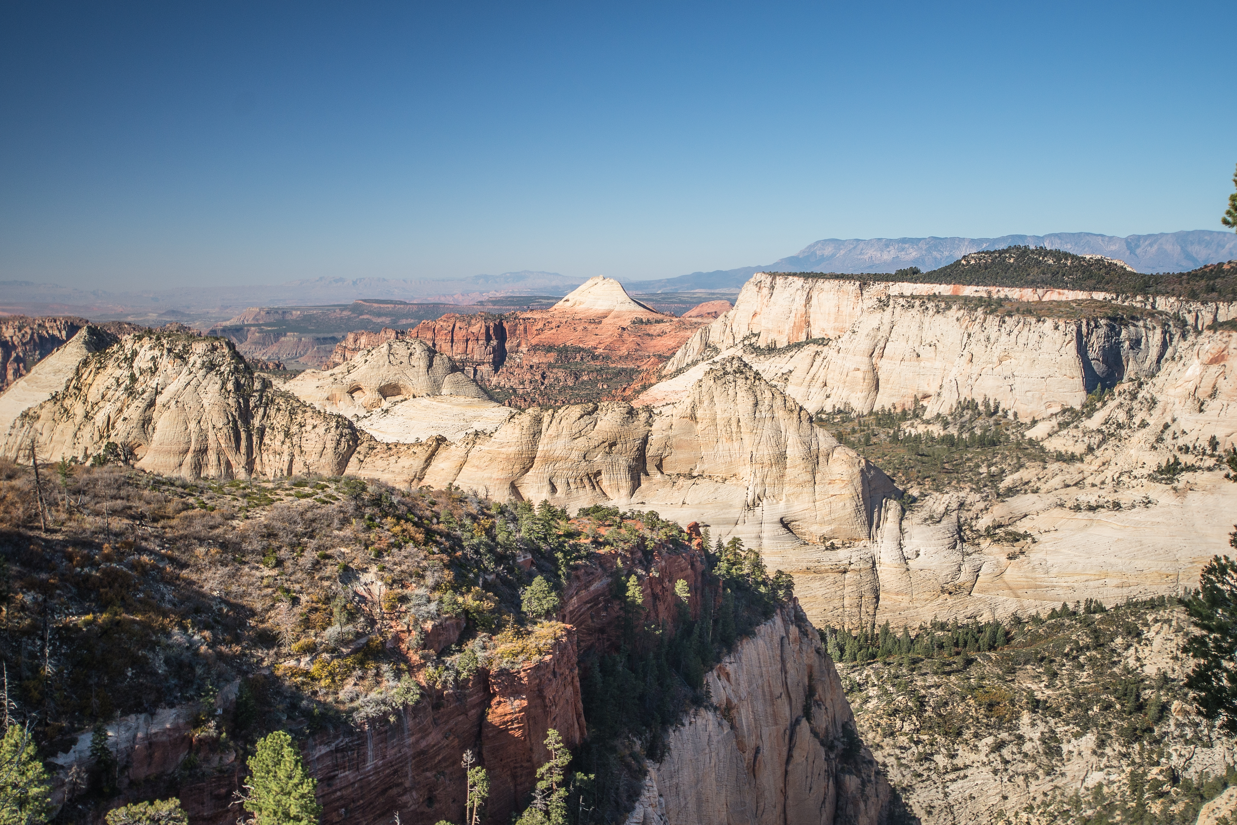 Trans-Zion Trek, Zion NP