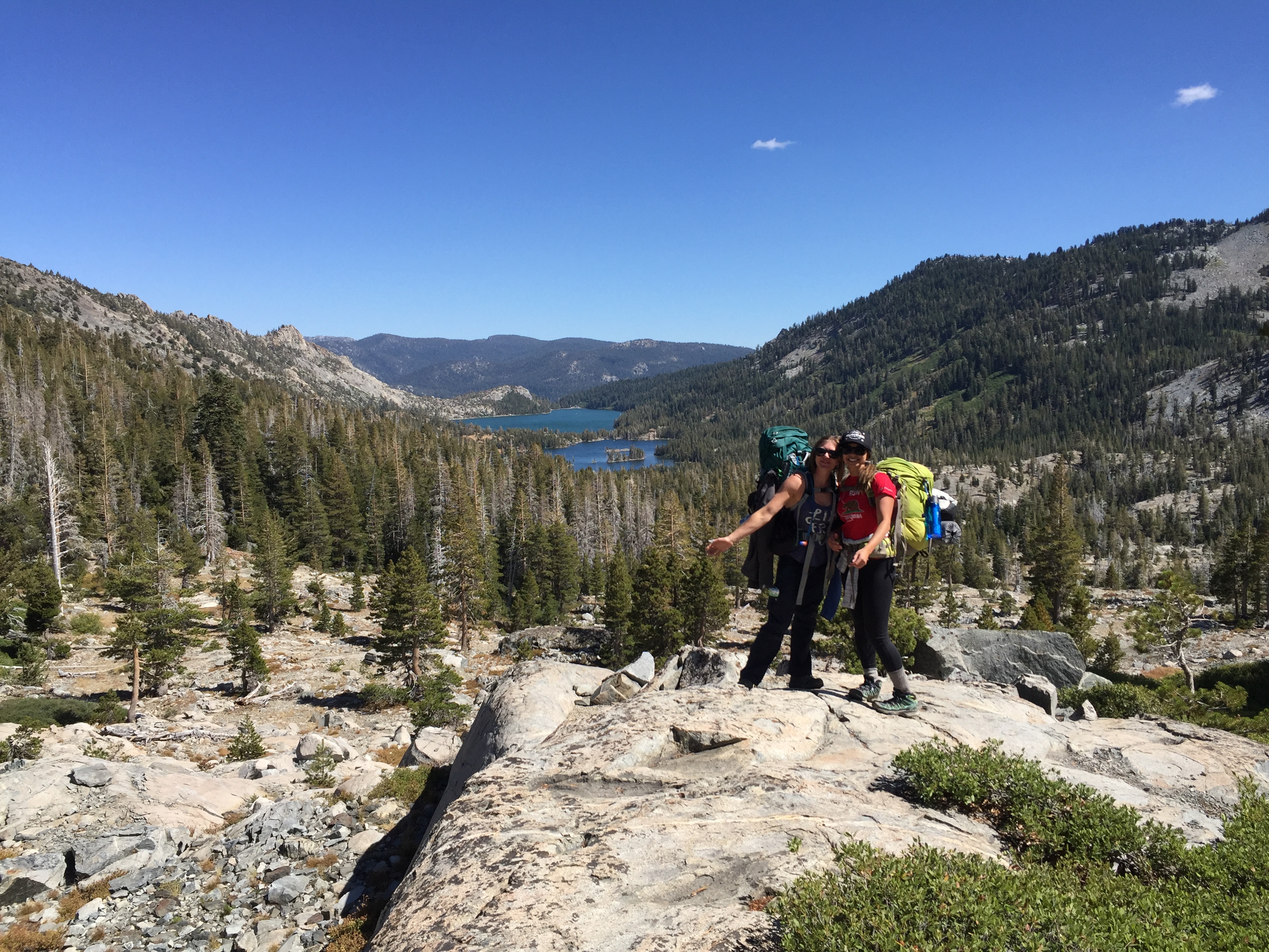 Backpack to Lake of the Woods, Desolation Wilderness in the Tahoe Basin 