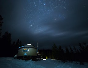 Snowshoe or Ski to Lower Montgomery Pass Yurt