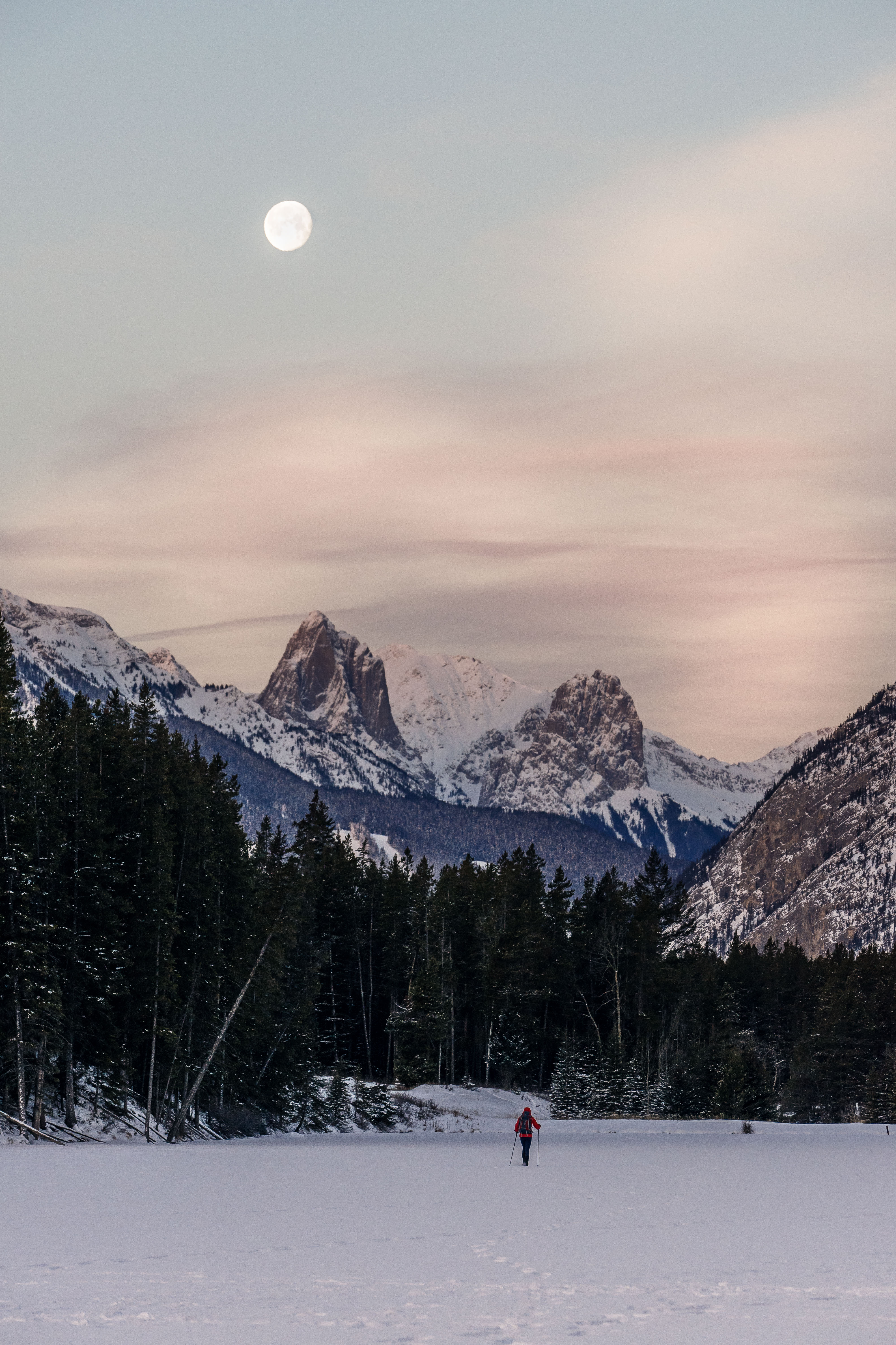 Snowshoe to Johnson Lake