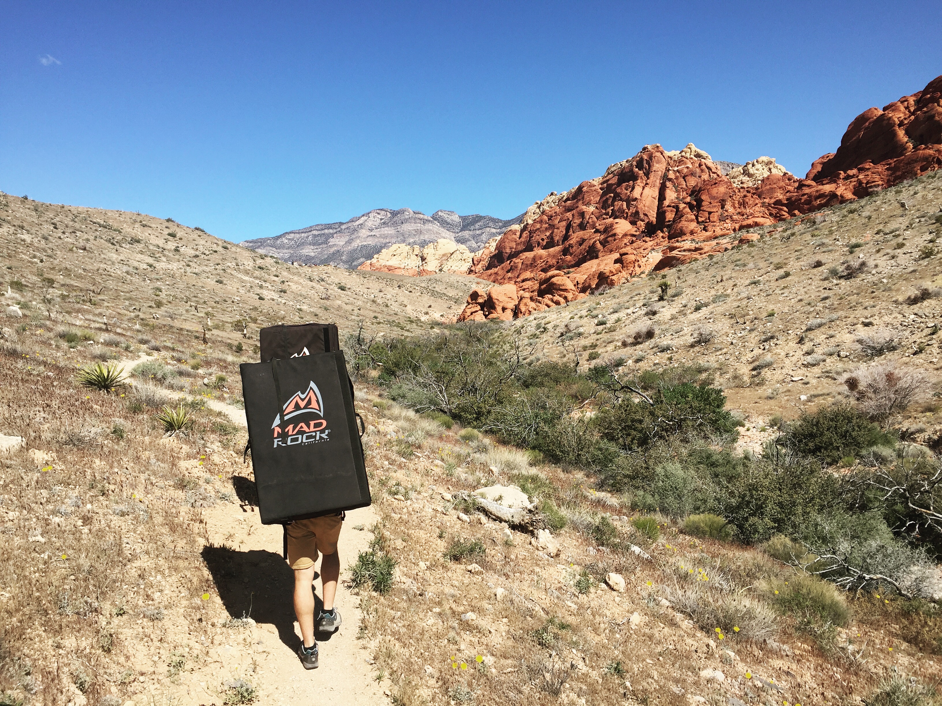 Rock Climb at Red Rock Conservation Area 