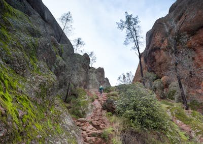 Hike the Juniper Canyon, High Peaks, Tunnel Trail Loop in Pinnacles NP