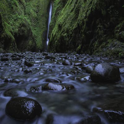 Photographing Oneonta Gorge