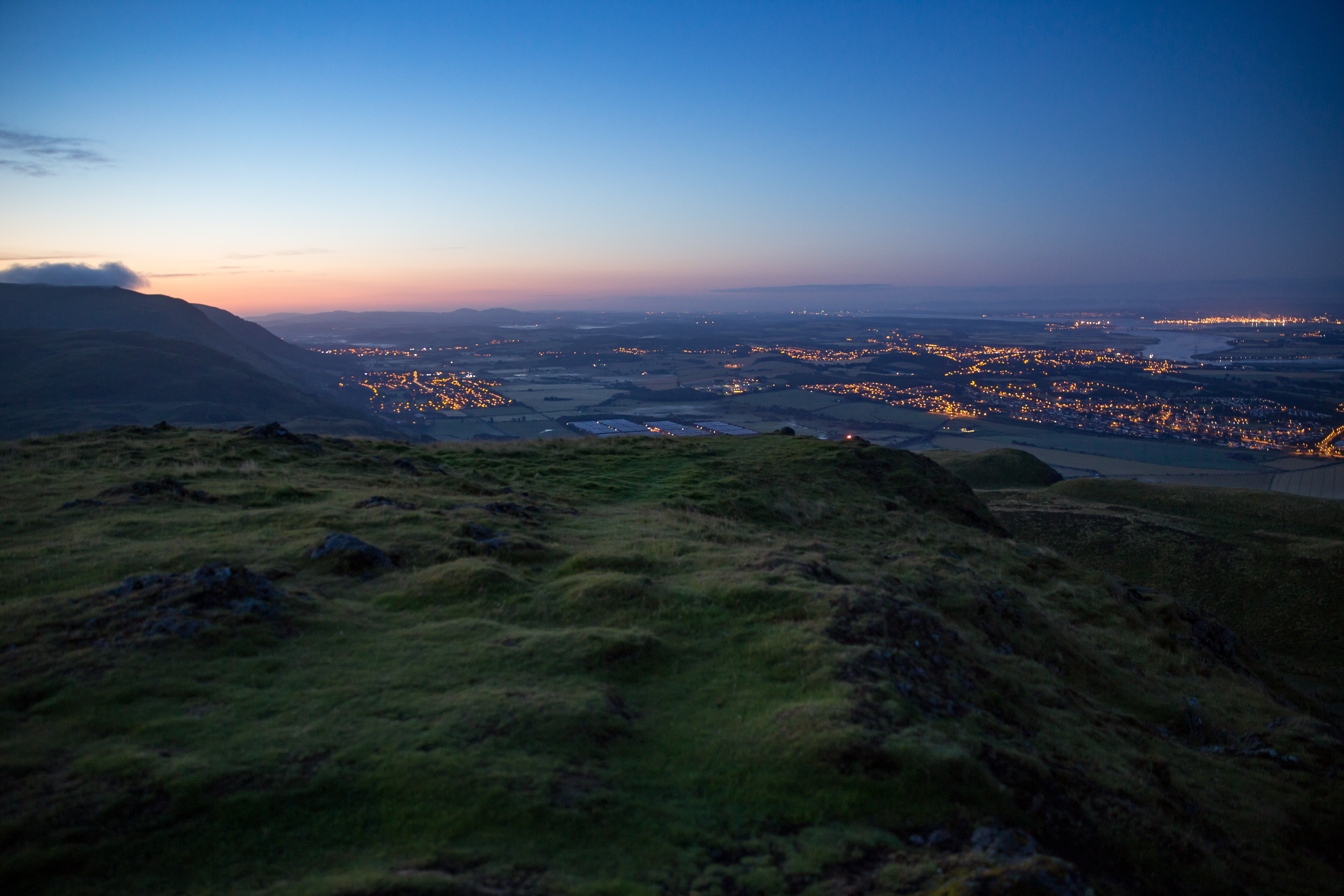 Hike Dumyat, Scotland