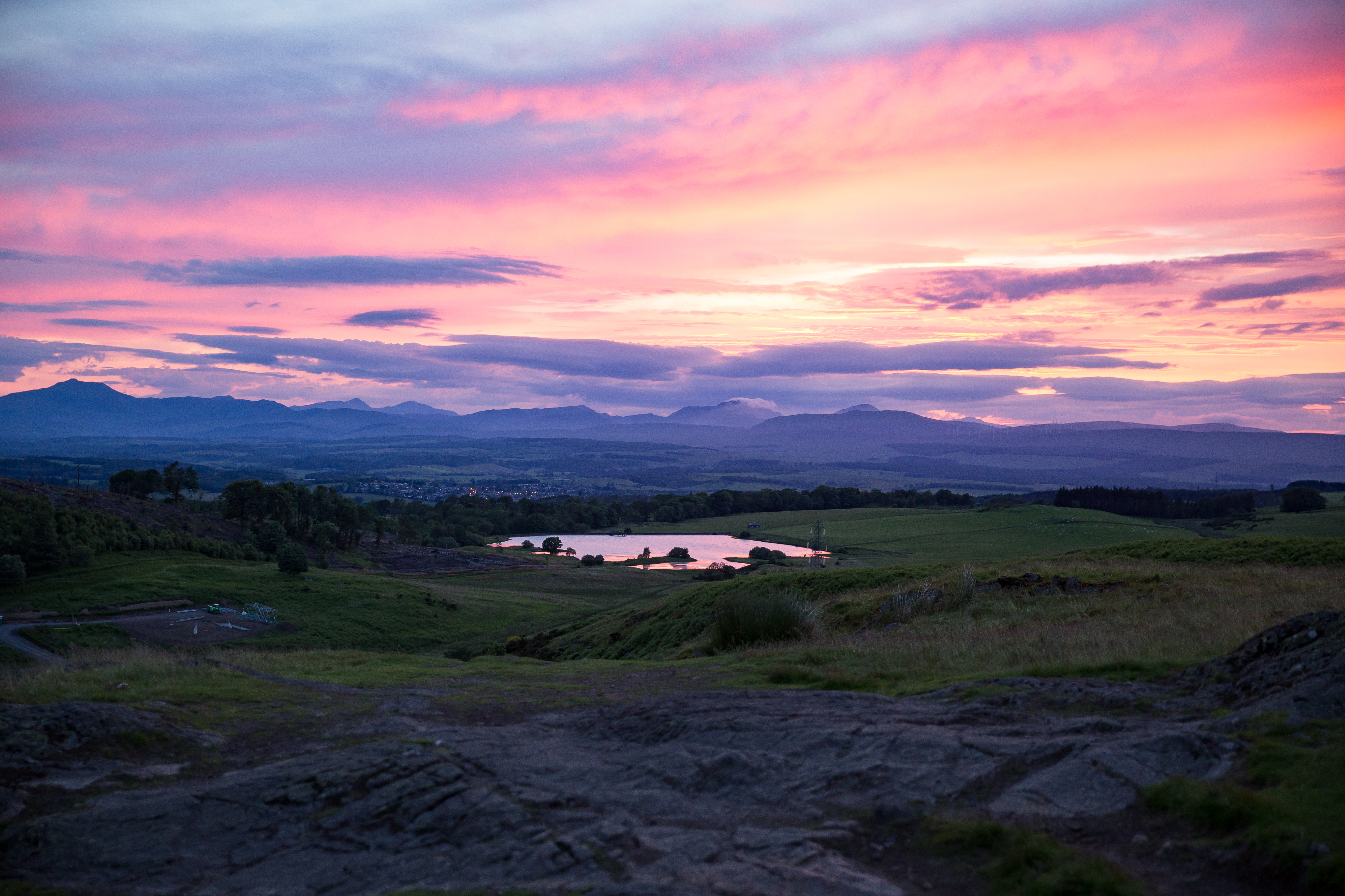 Hike Dumyat, Scotland