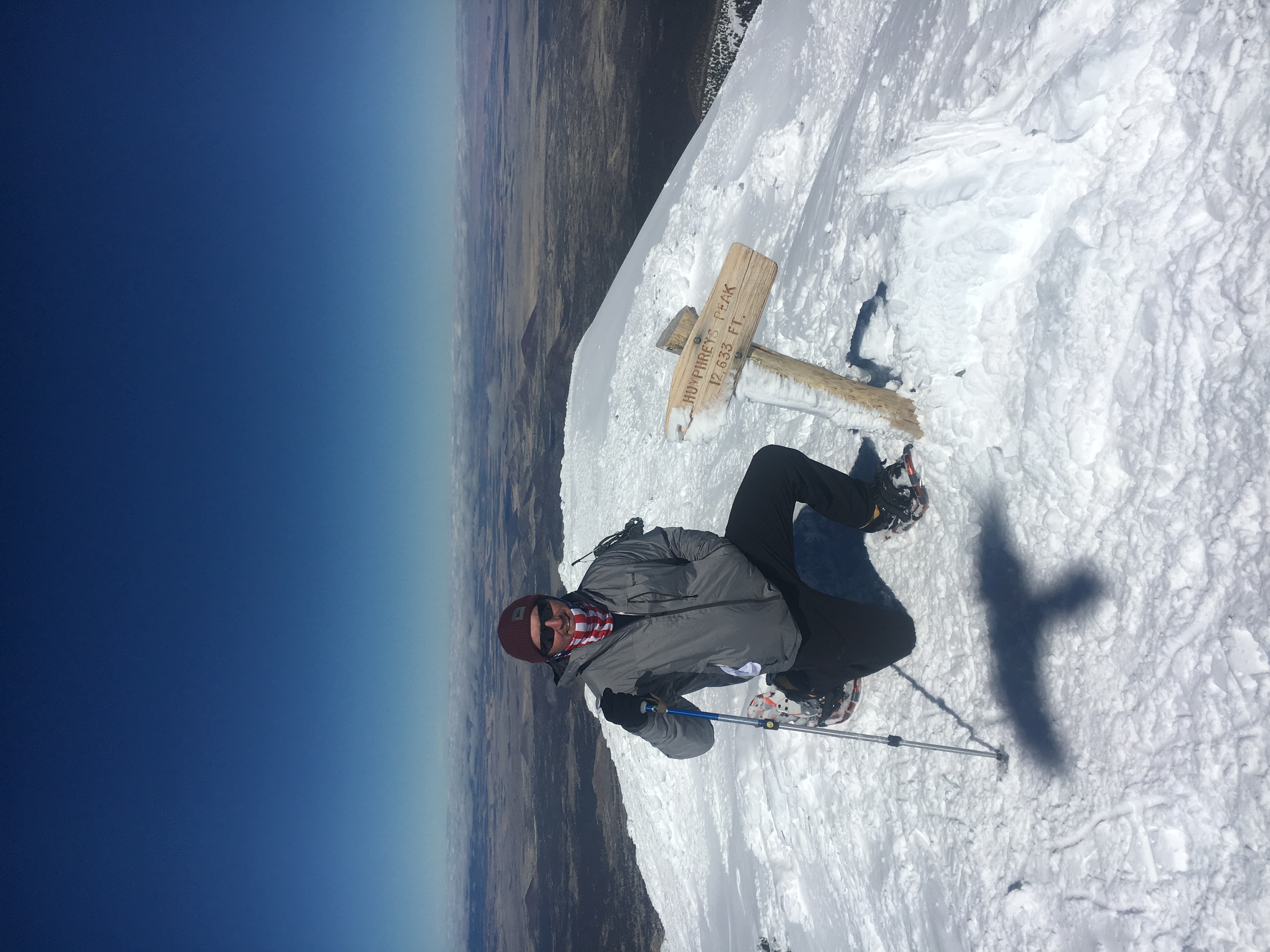 Winter Summit Humphreys Peak, Arizona