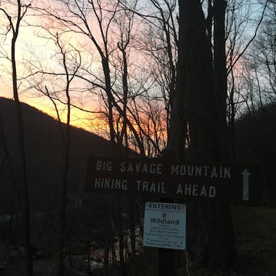 Hike the Big Savage Mountain Trail (Southern Terminus to High Rock)