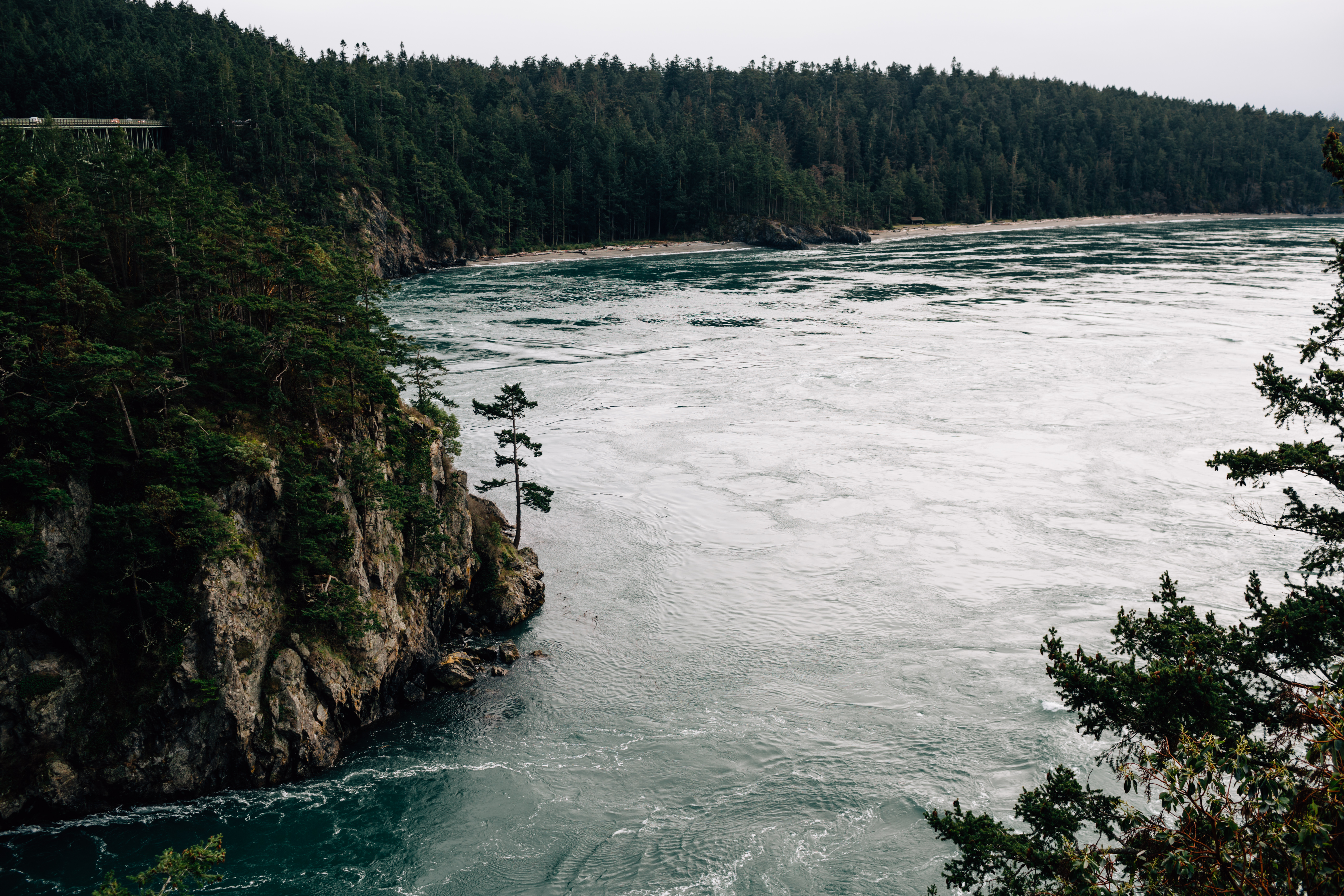 Photograph the Deception Pass Bridge
