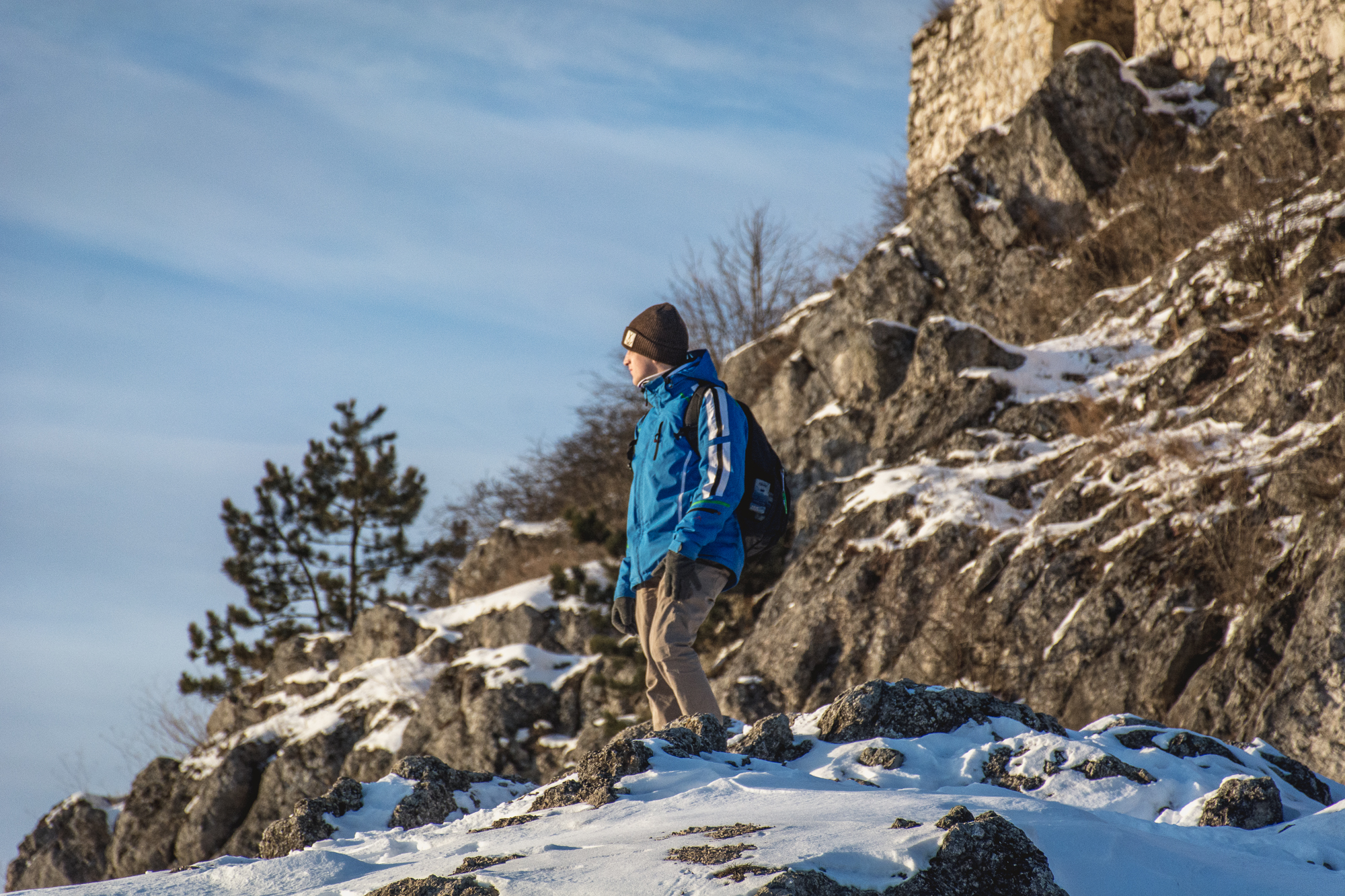Hike to Čachtice Castle, Slovakia