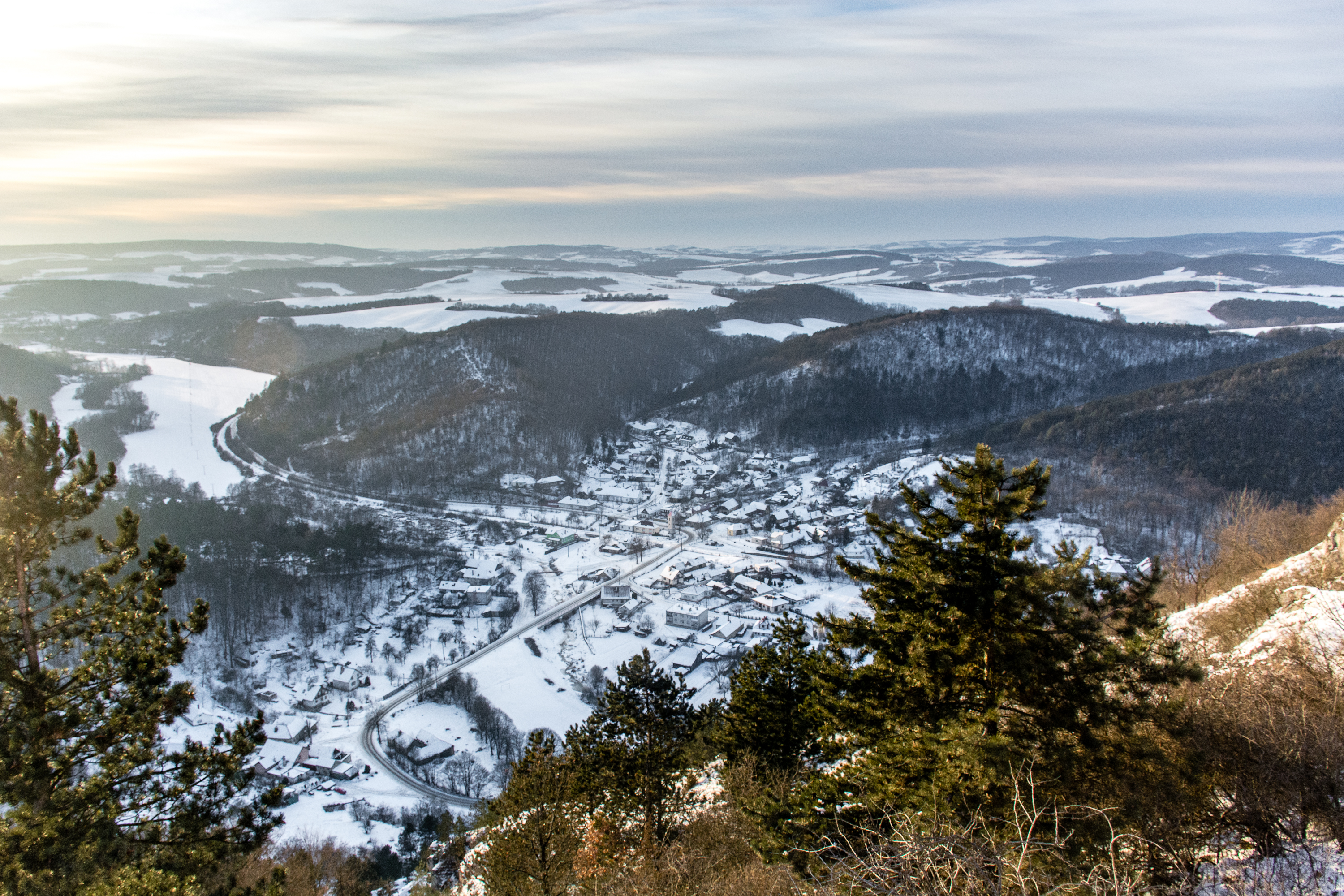 Hike to Čachtice Castle, Slovakia