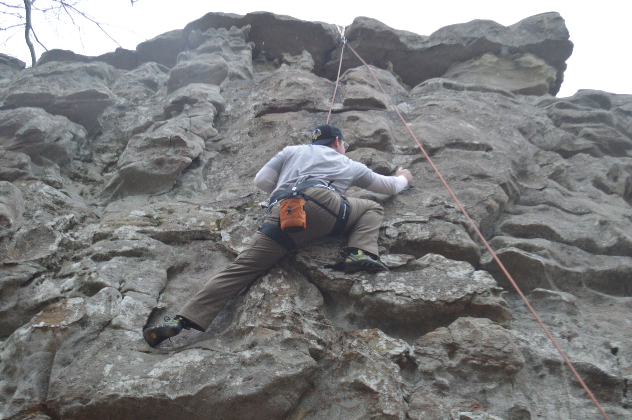 Climb at Sand Rock