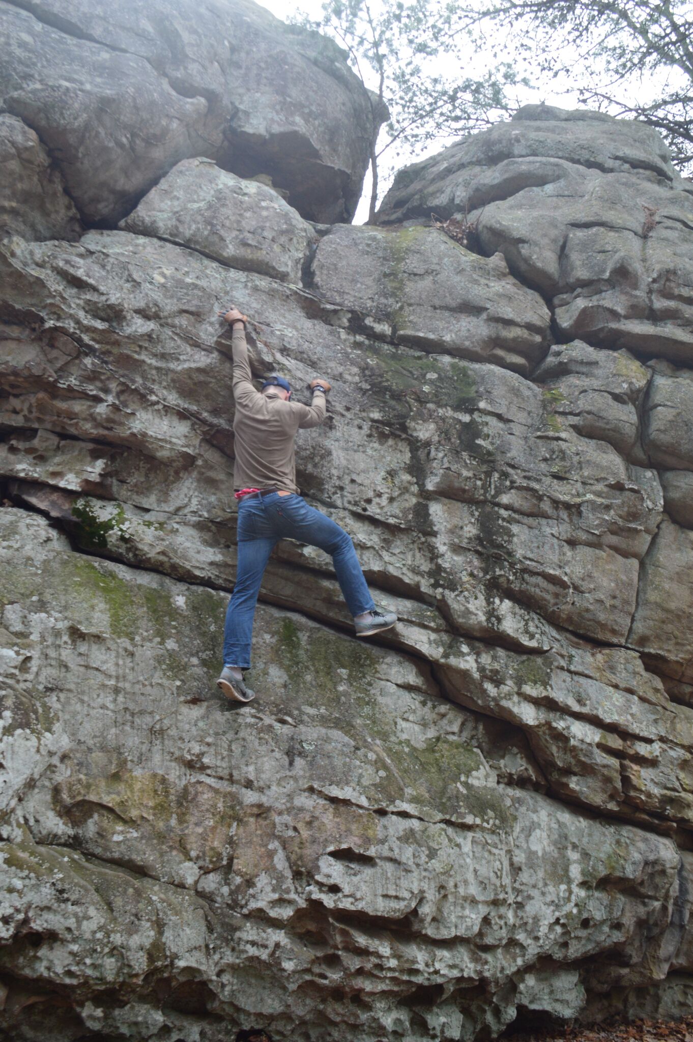 Climb at Sand Rock