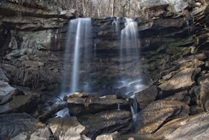 Turkey Creek Falls in Hawks Nest SP