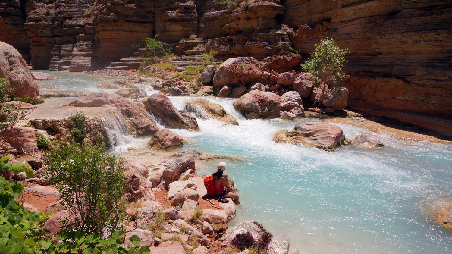 Backpack to Havasu Falls and the Colorado