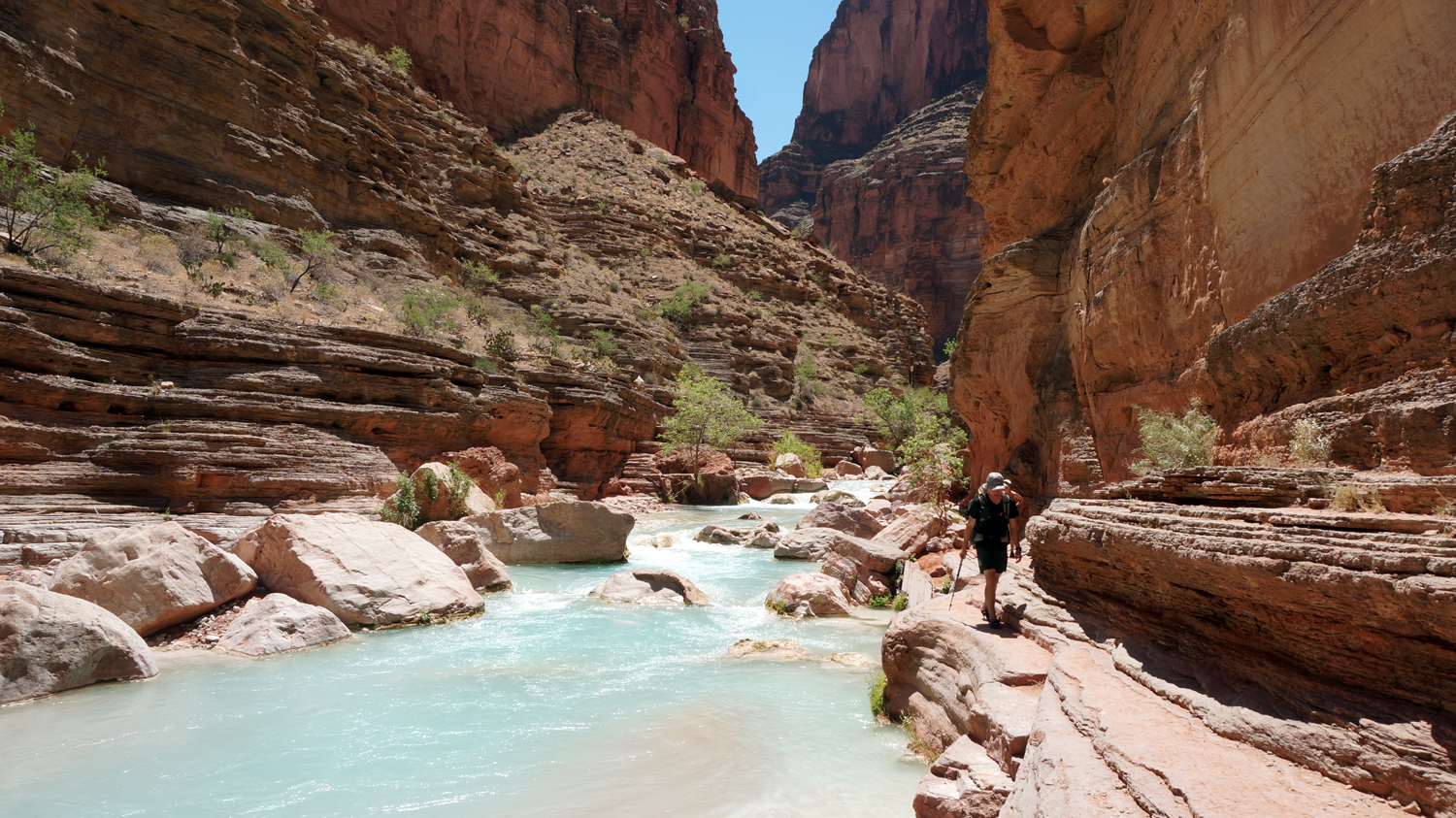 Backpack to Havasu Falls and the Colorado