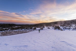 Winter Camp at Lefthand Reservoir