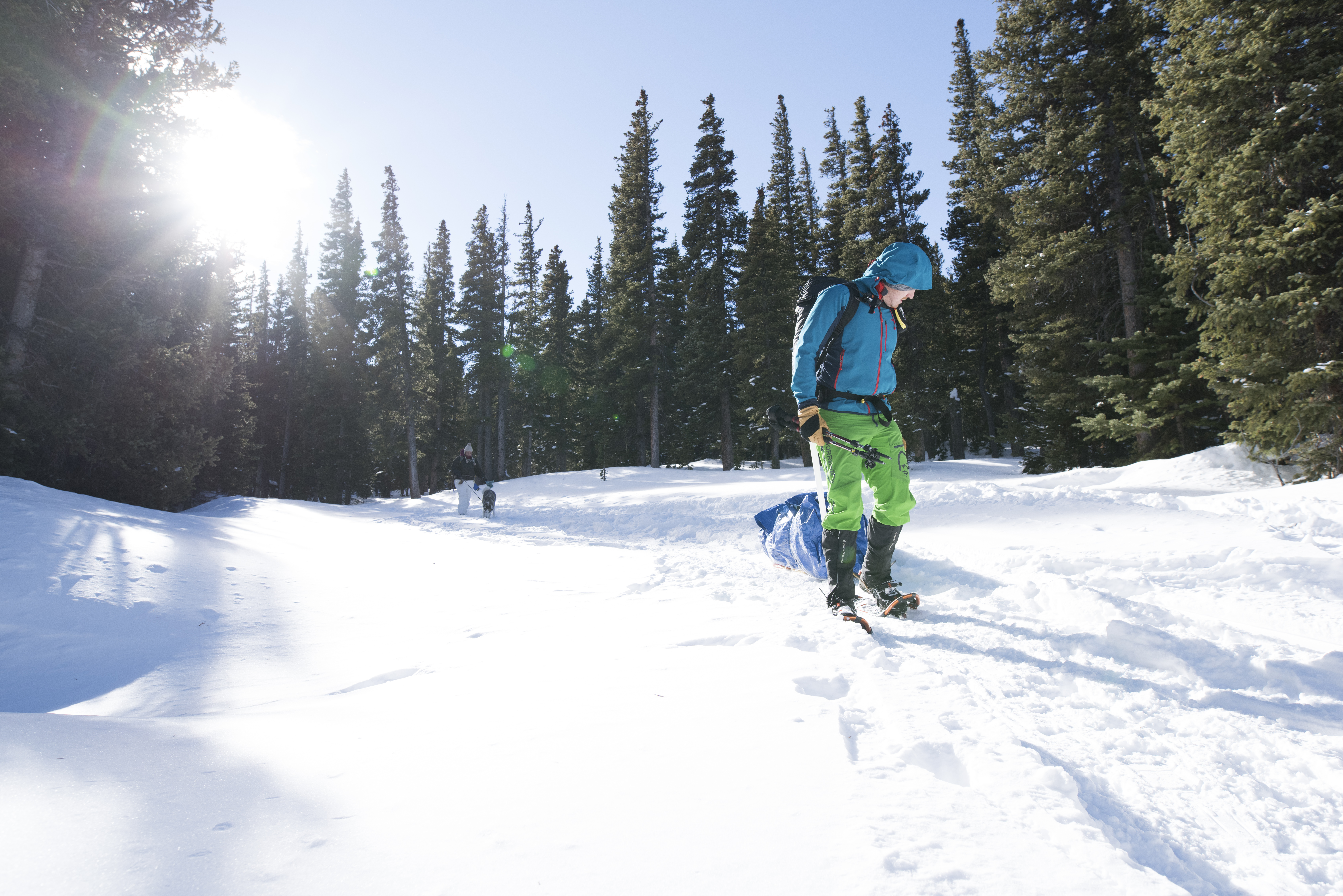 Winter Camp at Lefthand Reservoir