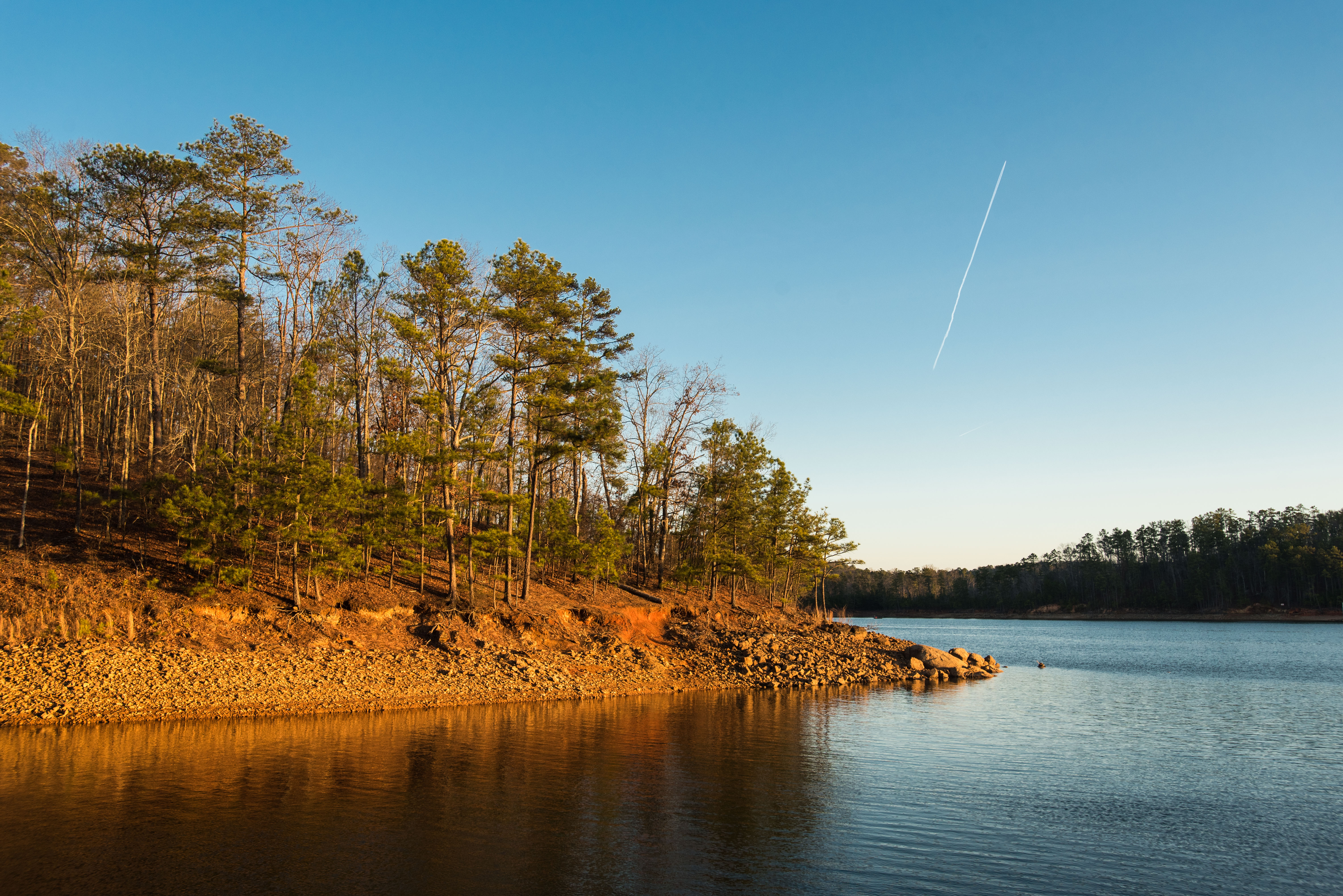 Camp at Red Top Mountain State Park, Cartersville,