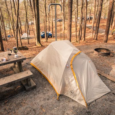 Camp at Red Top Mountain State Park