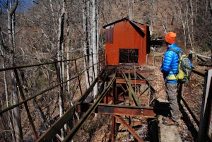 Hike to the Nuttallburg Headhouse