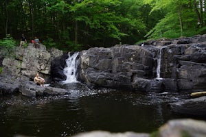 Hike to the Hidden Lockatong Waterfall