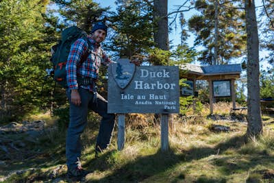 Camp at Acadia National Park's Duck Harbor