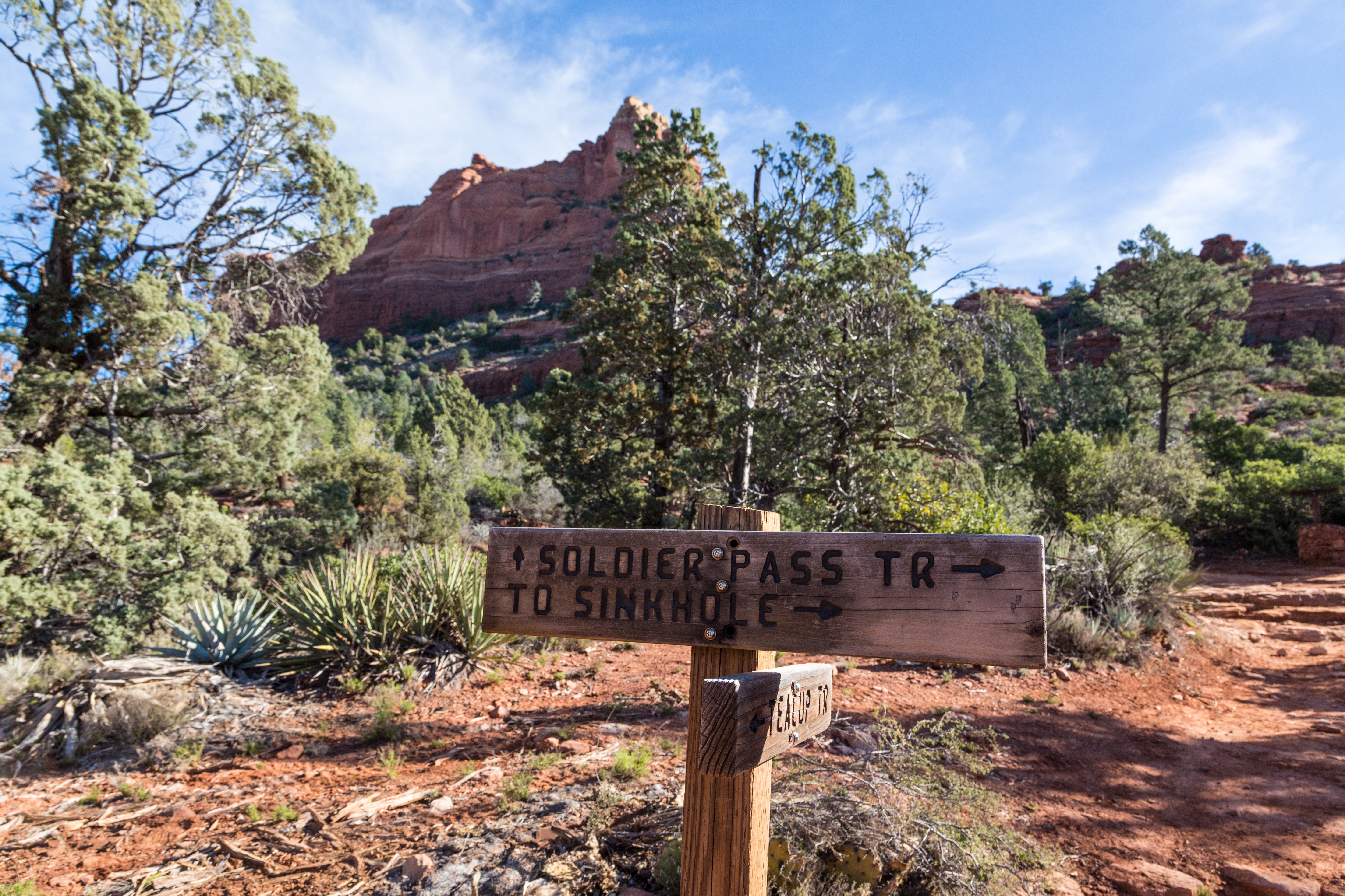 Soldier's Pass Trail to Brins Mesa Trail