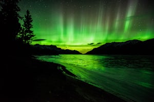 Photograph Abraham Lake in the Winter