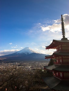 Explore the Chureito Pagoda