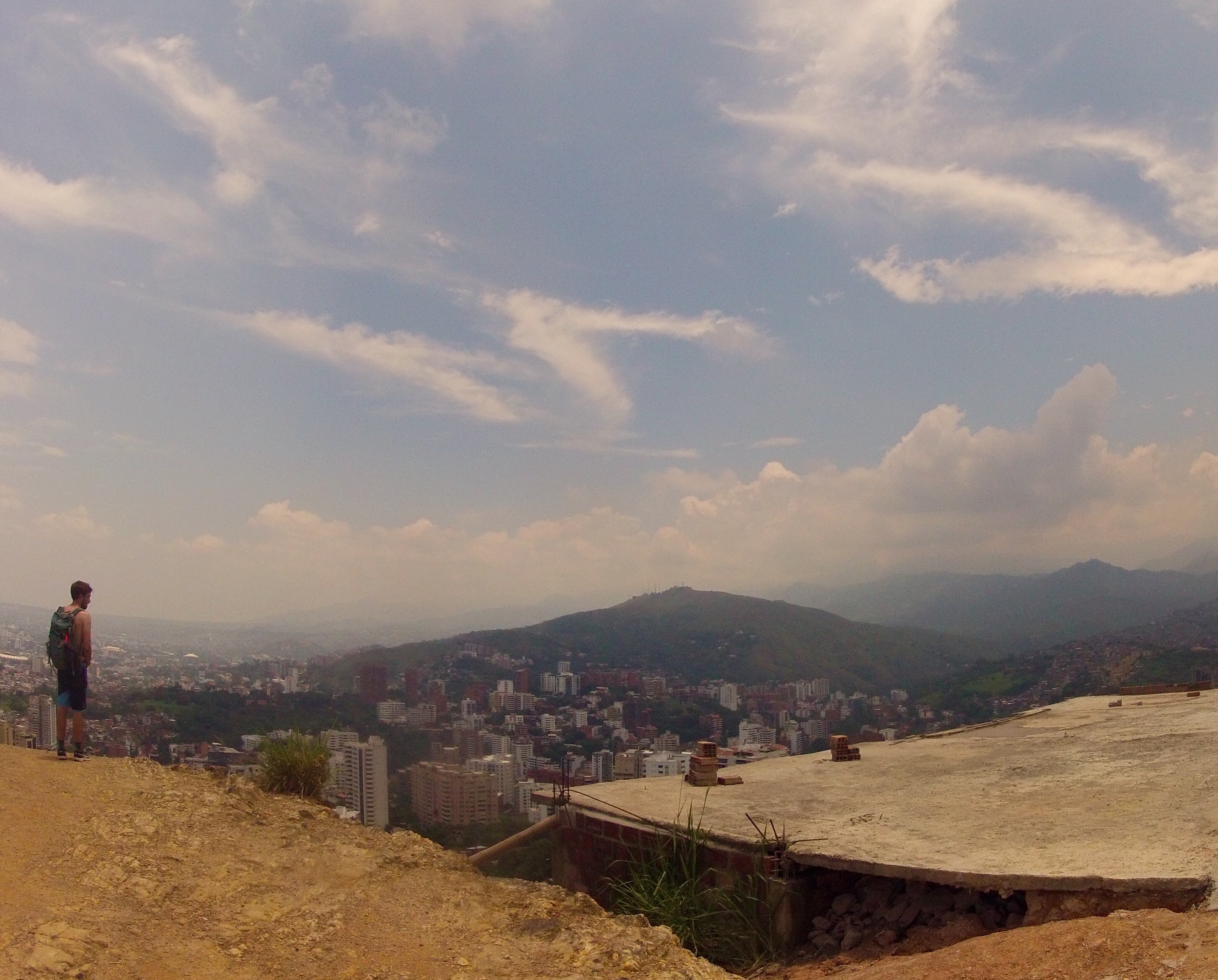 Hike up to Cerro de la Tres Cruces 