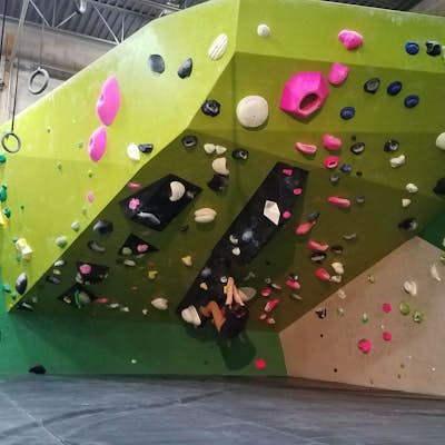 Boulder at Kinetic Climbing & Fitness