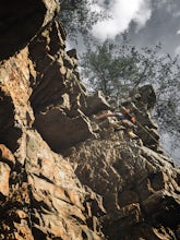 Rock Climb at Goshen Pass