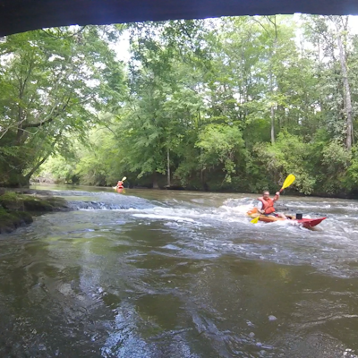 Kayak Okatoma Creek