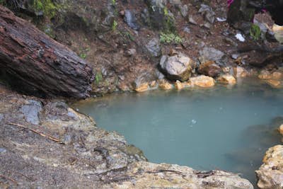 Winter Time Soak at Umpqua Hot Springs