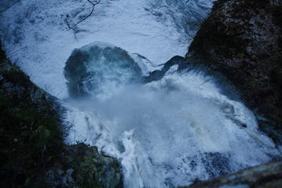 Multnomah Falls in the Winter