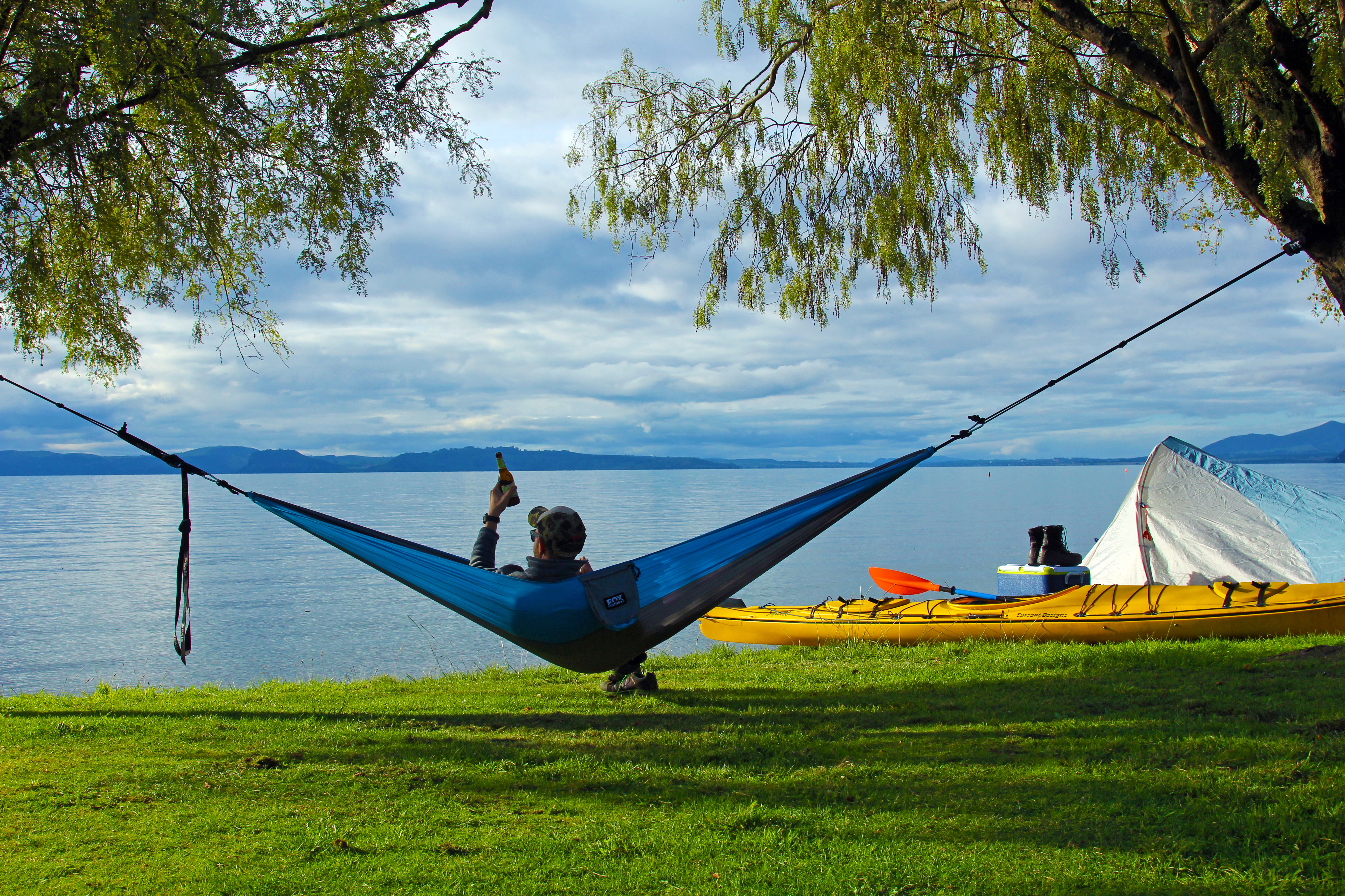 Paddle and Camp at Lake Taupō!