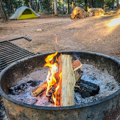 Camp at Mather Campground, Grand Canyon NP