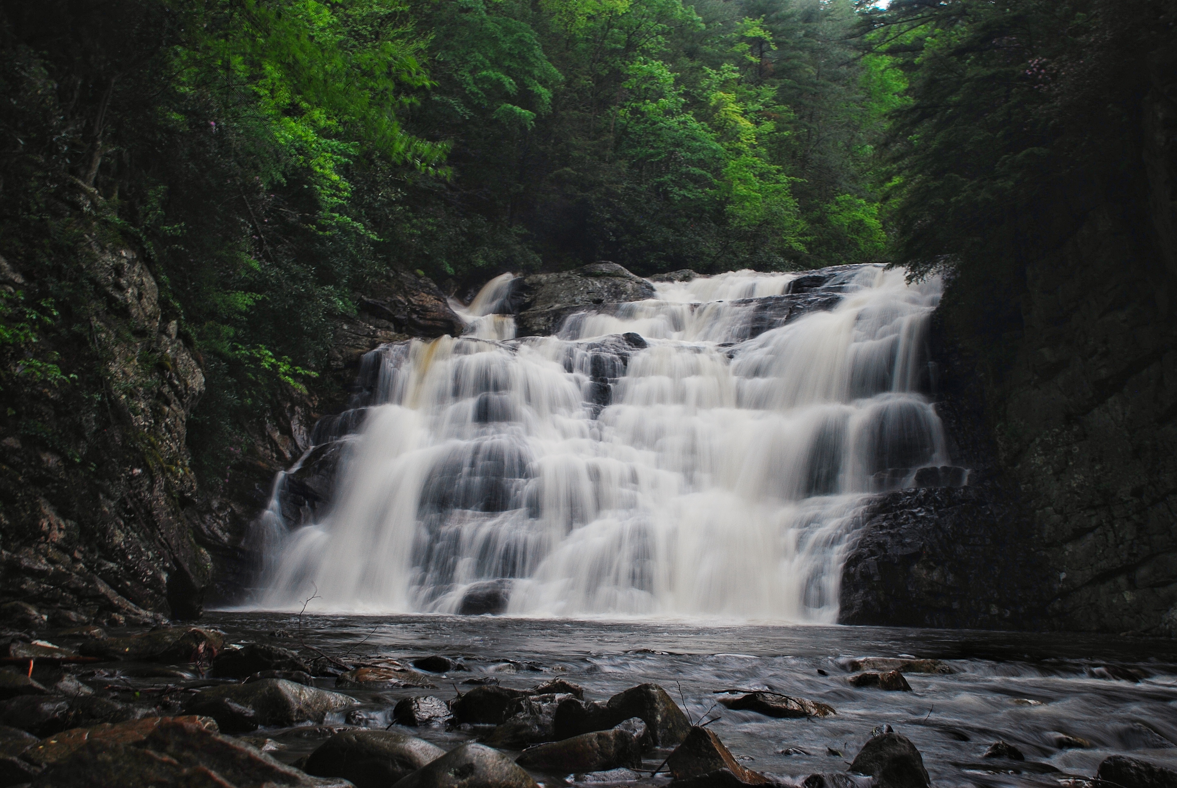 Hike to Laurel Fork Falls, Hampton, Tennessee