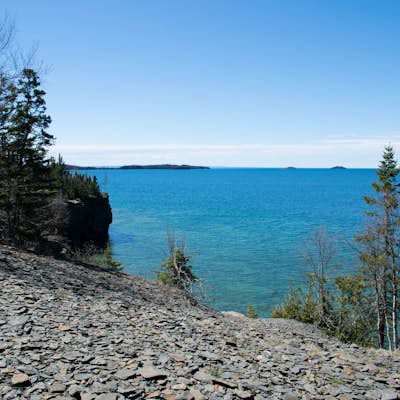 Hike to the Sea Lion of Sleeping Giant Provincial Park