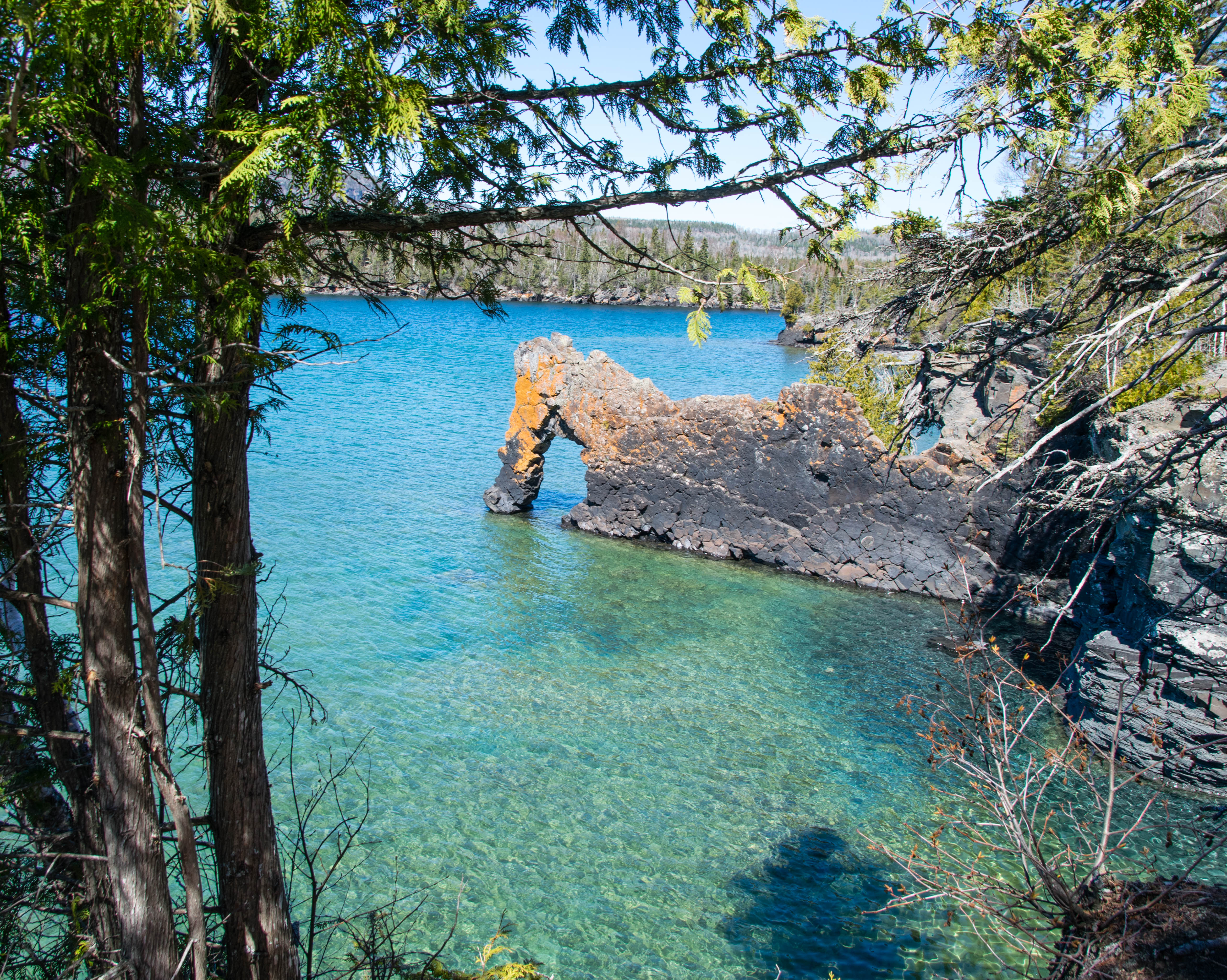 Hike to the Sea Lion of Sleeping Giant Provincial Park
