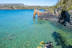 Hike to the Sea Lion of Sleeping Giant Provincial Park