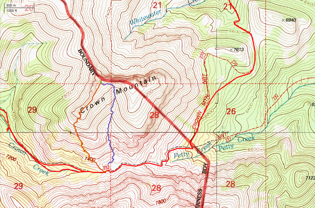 Hike Crown Mountain, Augusta