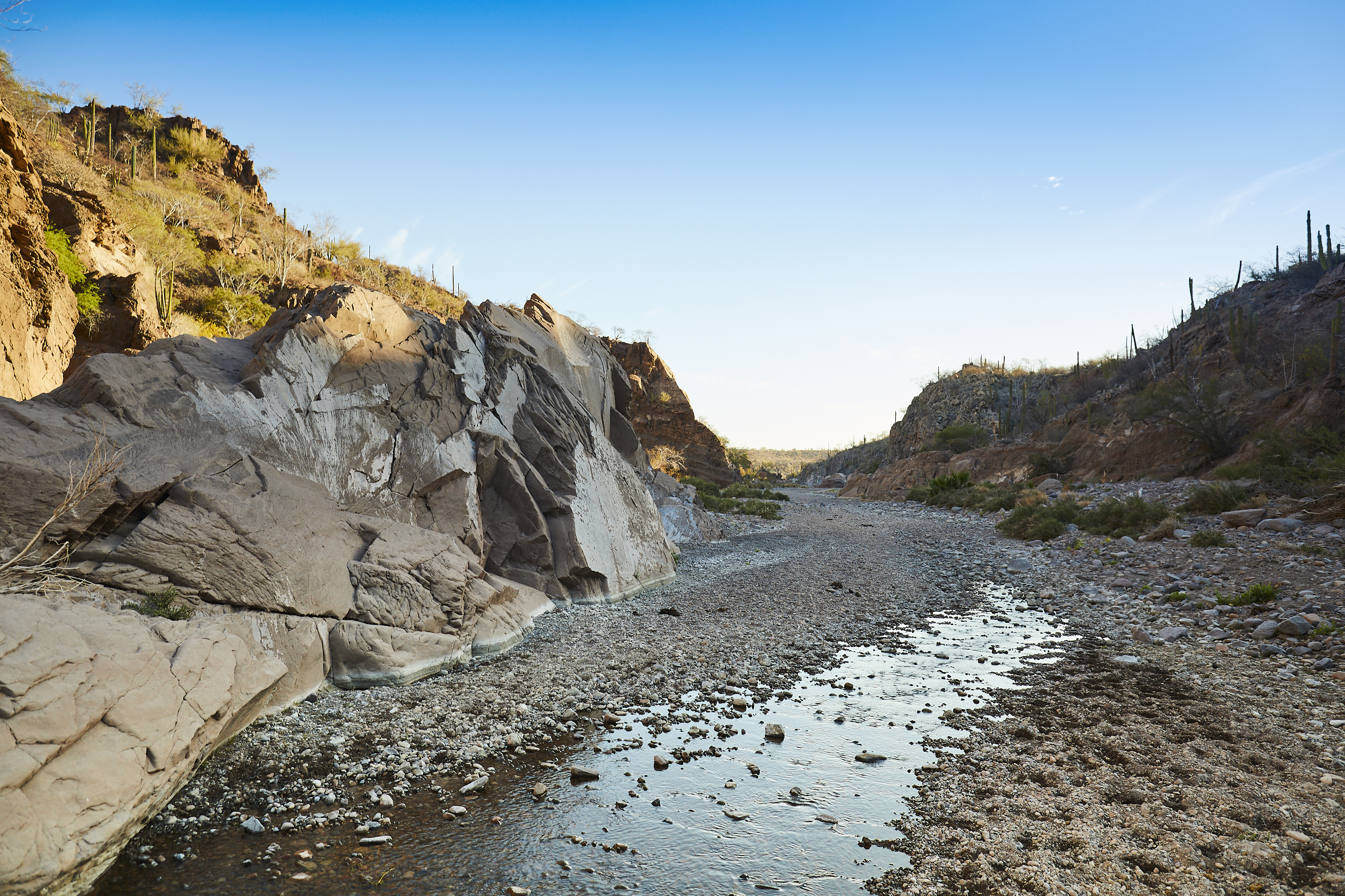 Hike El Tular Canyon in the Sierra de la Gigante Mountains