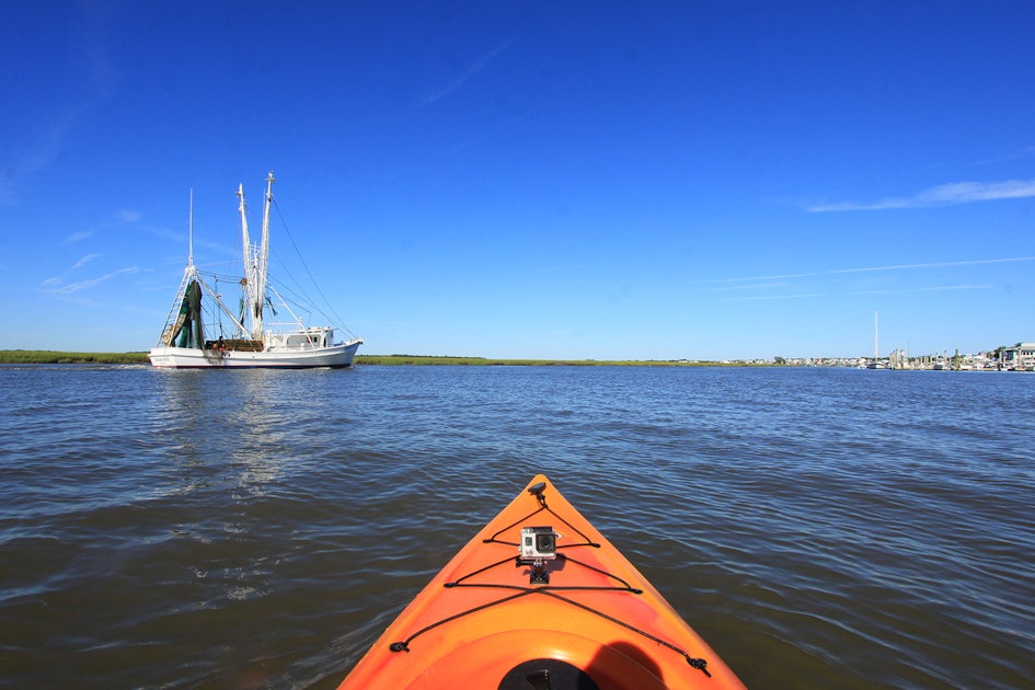 Kayak to Otter Islands, Edisto Island, South Carolina