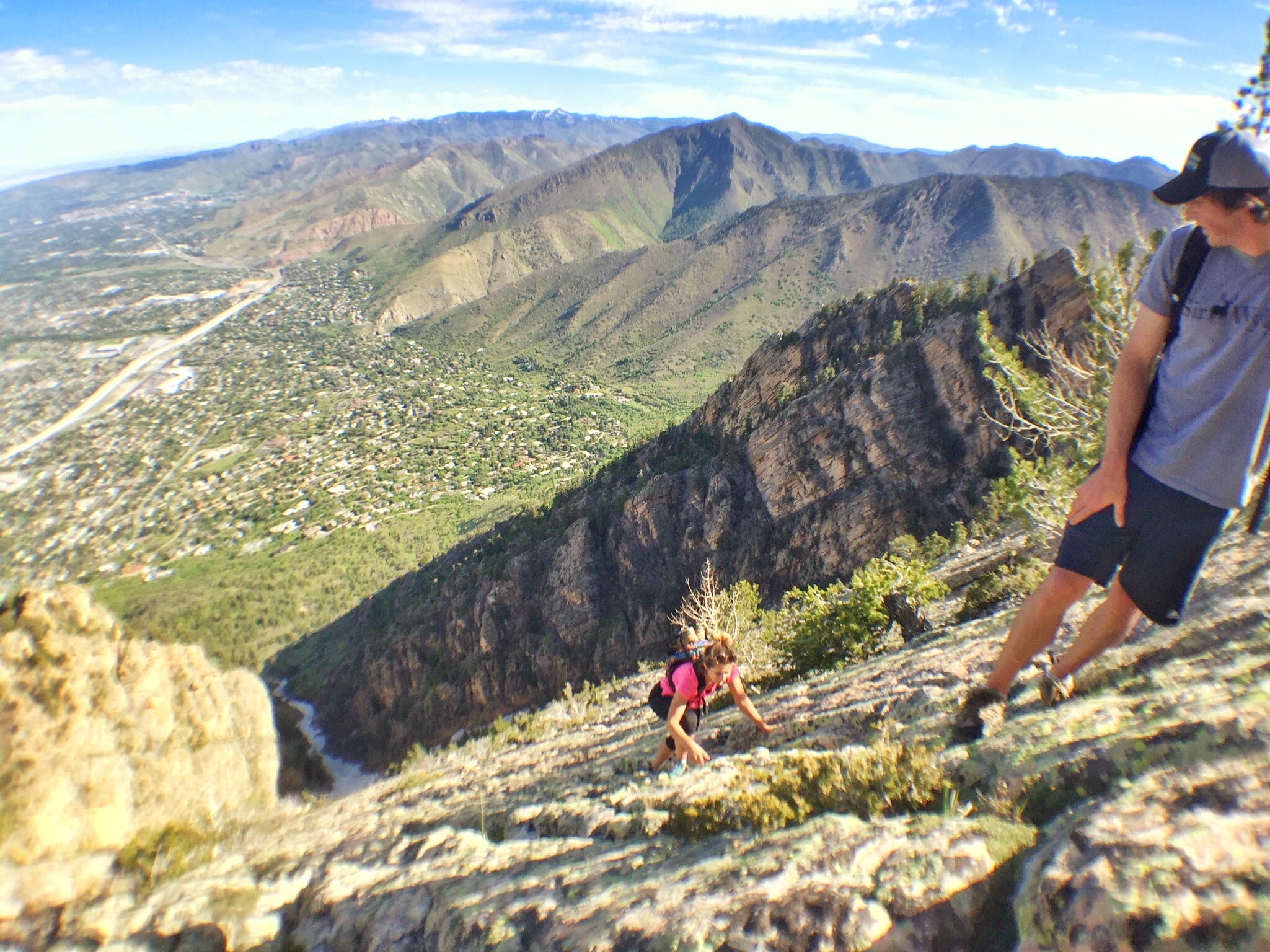 Climb West Slabs of Mount Olympus 