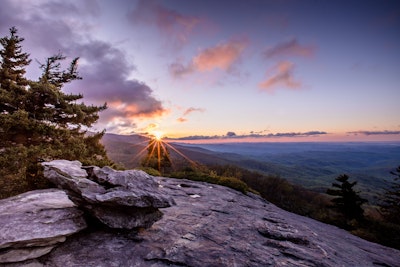 Hike to Rough Ridge on the Tanawha Trail from Beacon Heights, Beacon ...