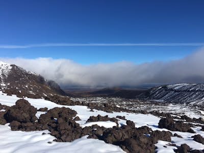 Hike Tongariro Alpine Crossing